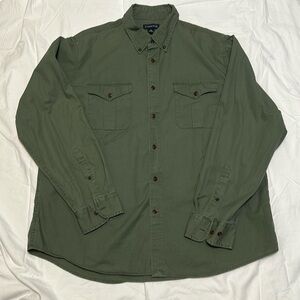 LandsEnd traditional fit xl men’s button up shirt